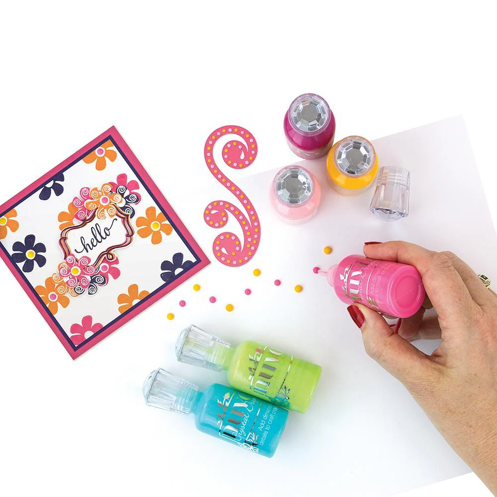 Glitter Drops Silver Moondust / Pintura de Realce Plata - Imagen 5