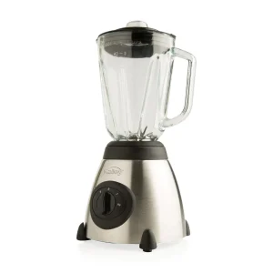 Licuadora Kalley K-B15Mav Acero Inoxidable, Color Plateado
