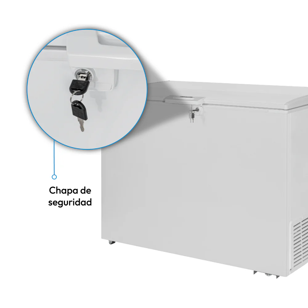 Congelador Horizontal 387 Lts Challenger, Color Blanco - Imagen 3