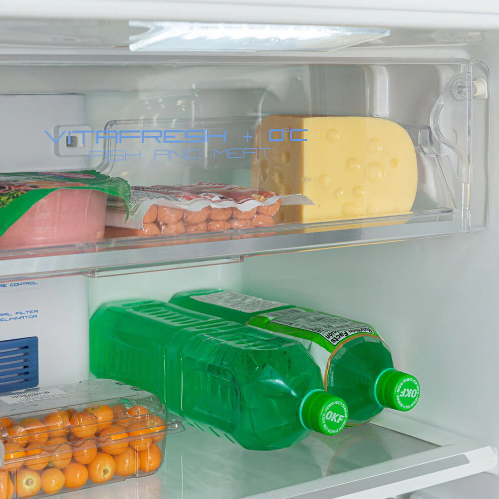 Nevera No Frost Deep Black Panel Digital 450 Lts Challenger, Color Negro - Imagen 4