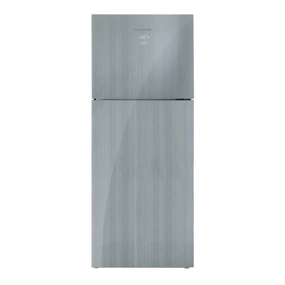 Nevera No Frost Silver Brush Panel Digital 450 Lts Challenger, Color Plata - Imagen 3