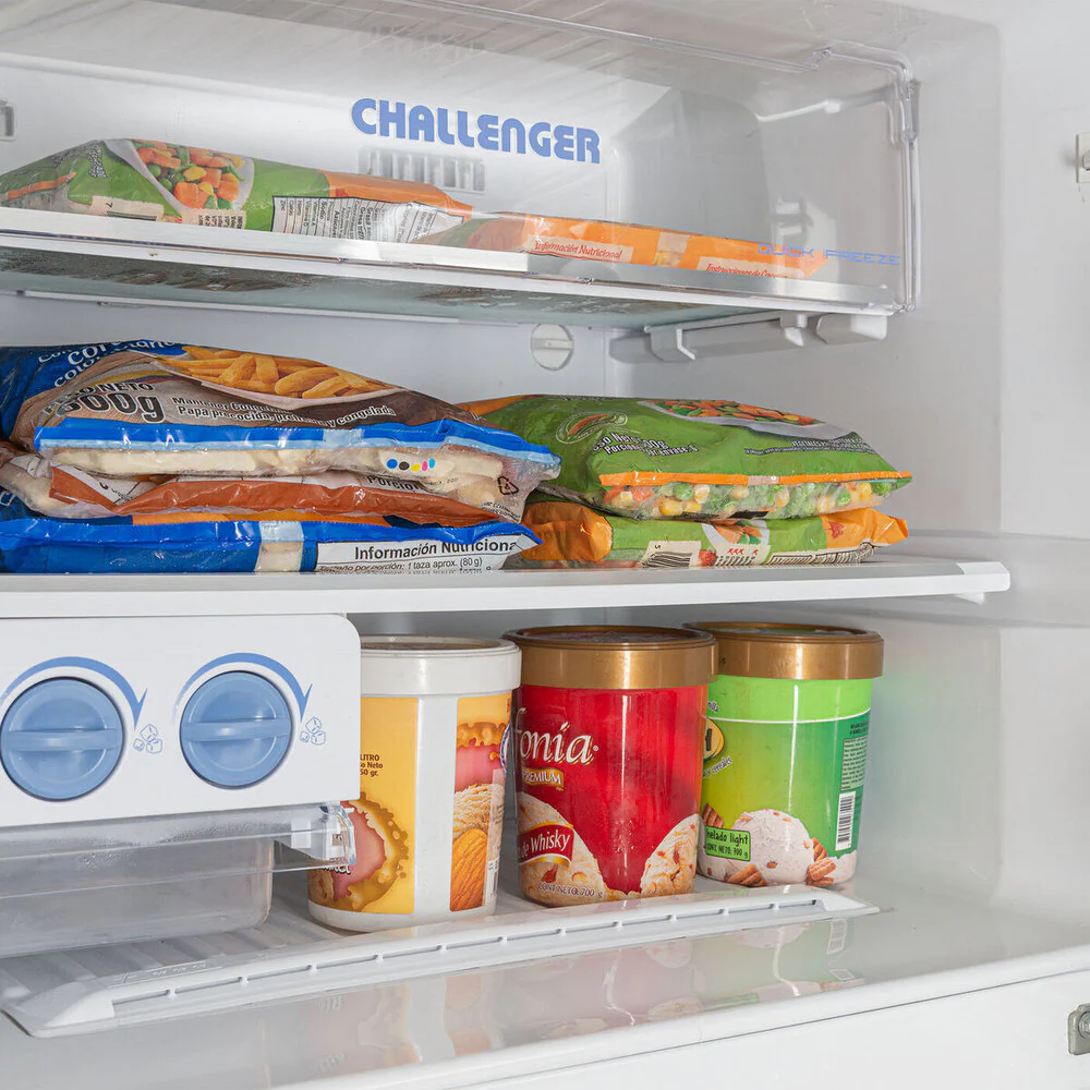 Nevera No Frost Silver Brush Panel Digital 450 Lts Challenger, Color Plata - Imagen 5