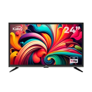 Televisor Kalley 24" Pulgadas, HD-TDT, Negro