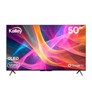 Televisor  KALLEY 50 pulgadas 127 cm  50Q405 4KUHD QLED Smart TV Google