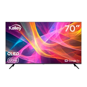Televisor Kalley 70 Pulgadas, Color Negro, 70Gq405 4K-Uhd Qled Smart Tv Google