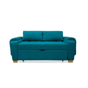 Sofa Cama Multifuncional Stauffer Turquesa Mas Cojines