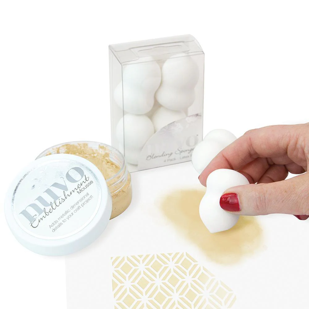 Embellishment Mousse Mother of Pearl / Mousse Texturizador Perla - Imagen 3