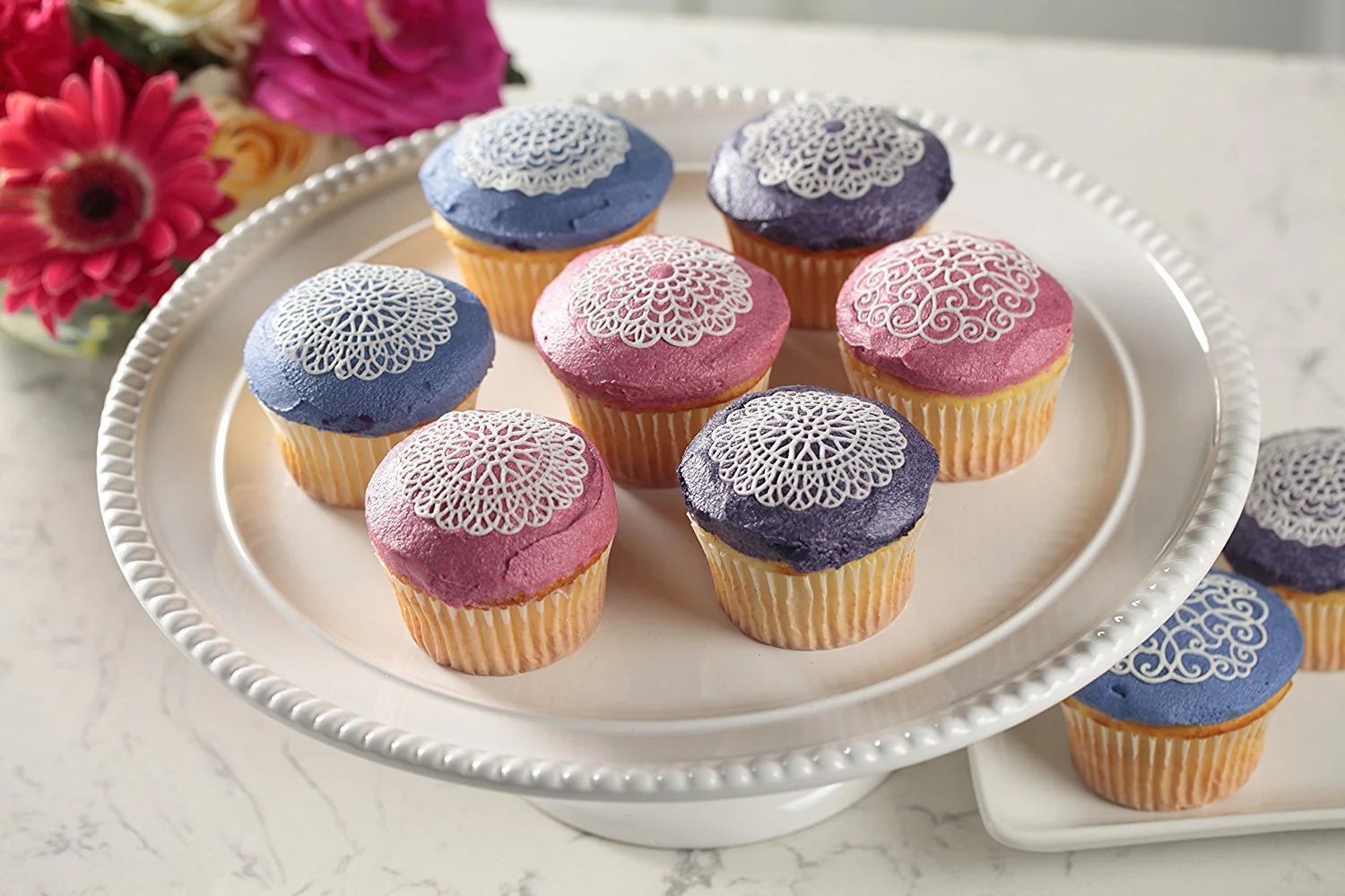 Flower Toppers Confectioner's Mat / Plantilla Para Pasta de Azúcar - Imagen 8