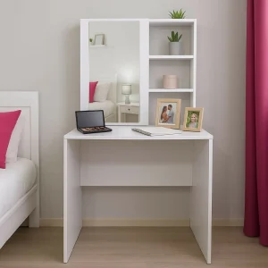 Tocador Mallorca con puerta 140x70x40 Blanco