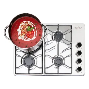 Estufa de Empotrar Haceb Inox 60x43 Alambrón a Gas Natural