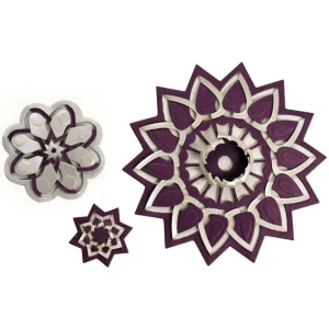 Shapeabilities Cut, Fold & Tuck Dies  Floral Burst / Suaje y Realce Explosión de Flores