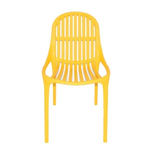 Silla Plástica Alteza, Amarilla