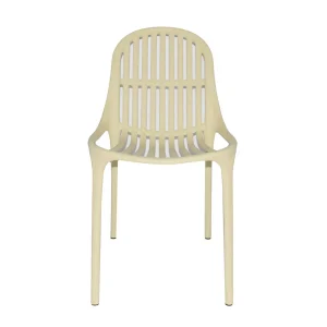 Silla Plástica Alteza, Beige