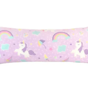 Almohada Abrazable de Unicornio, 120x47 cm, adaptable y suavecita