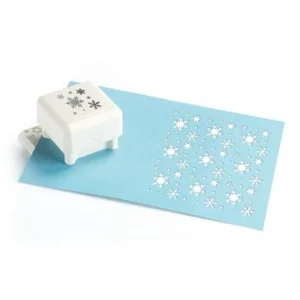 All Over the Page Aspen Flurry Pattern / Perforadora Copos De Nieve