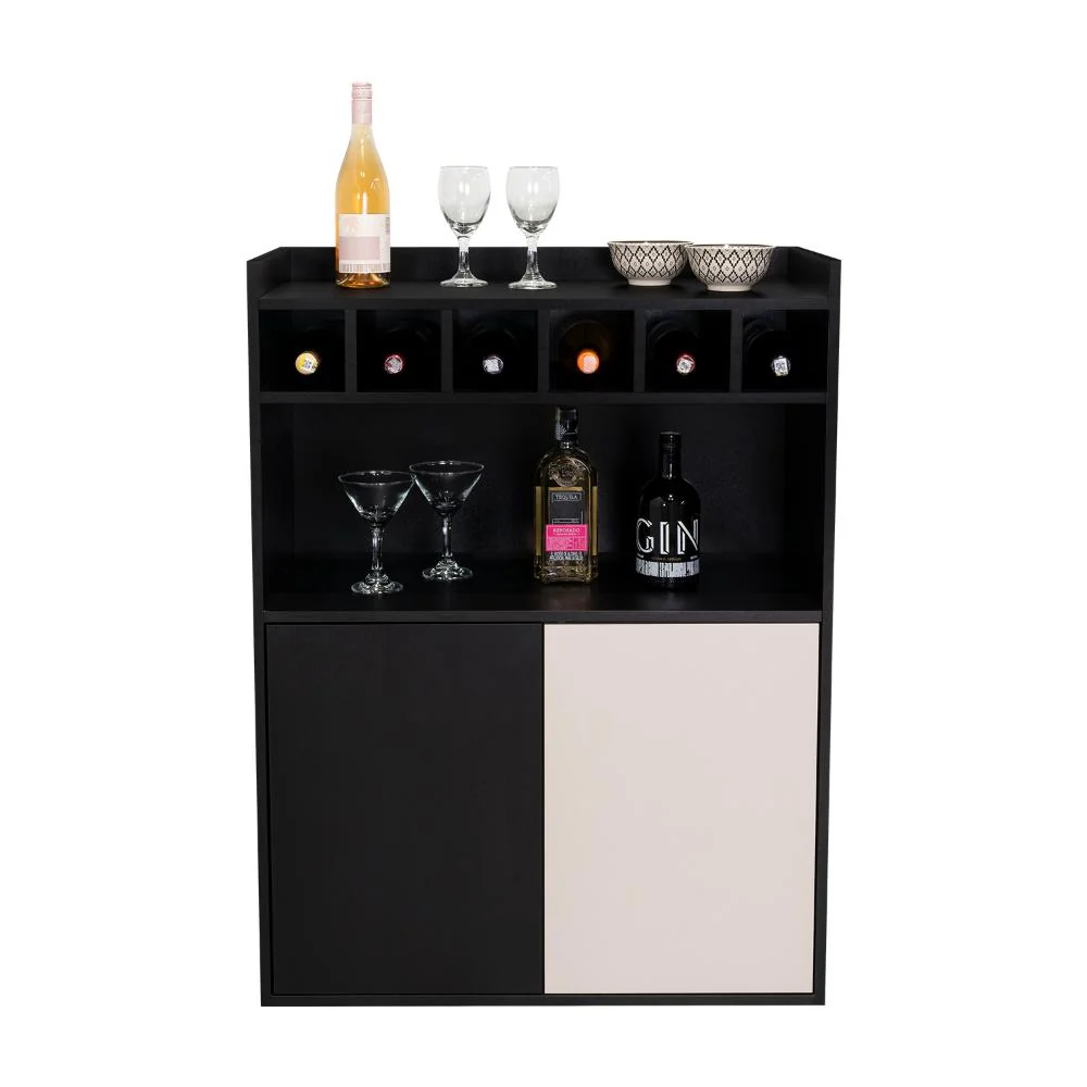 Bar Cuera, Capri y Wengue, con espacio para almacenar botellas - Imagen 3