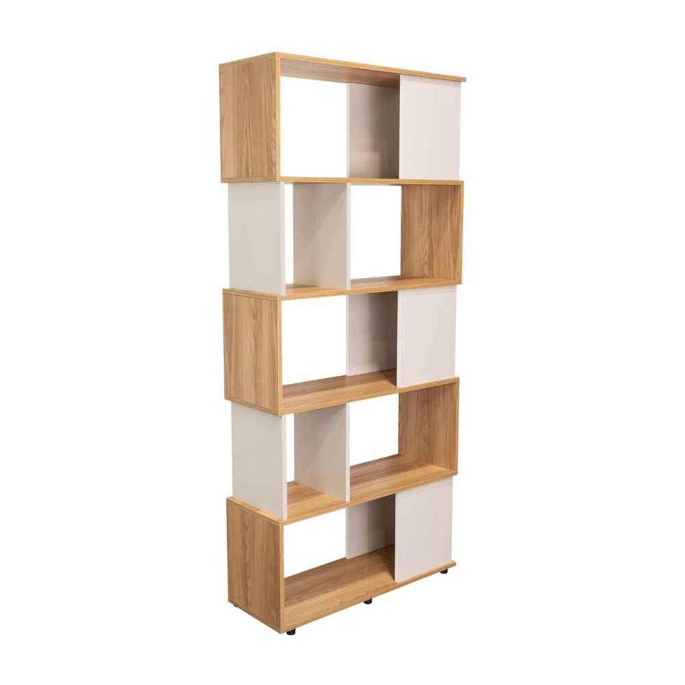 Biblioteca Noah, Fresno Europeo y Capri, con Variedad de Entrepaños - Imagen 4