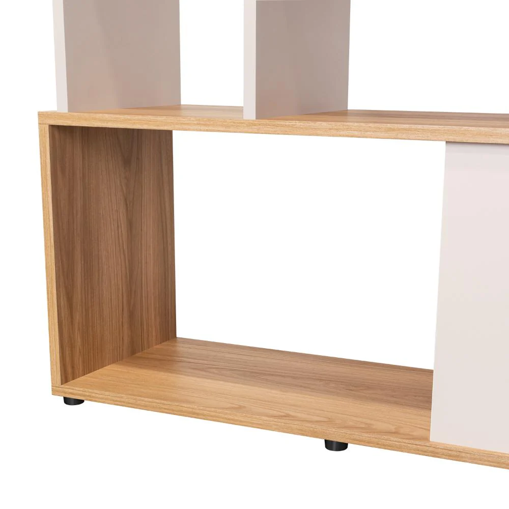 Biblioteca Noah, Fresno Europeo y Capri, con Variedad de Entrepaños - Imagen 9