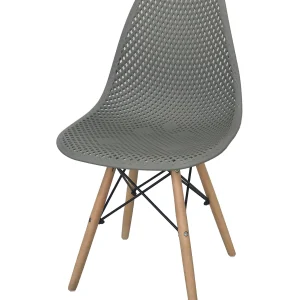 Silla Air Eames Para Sala Comedor Restaurante - Gris
