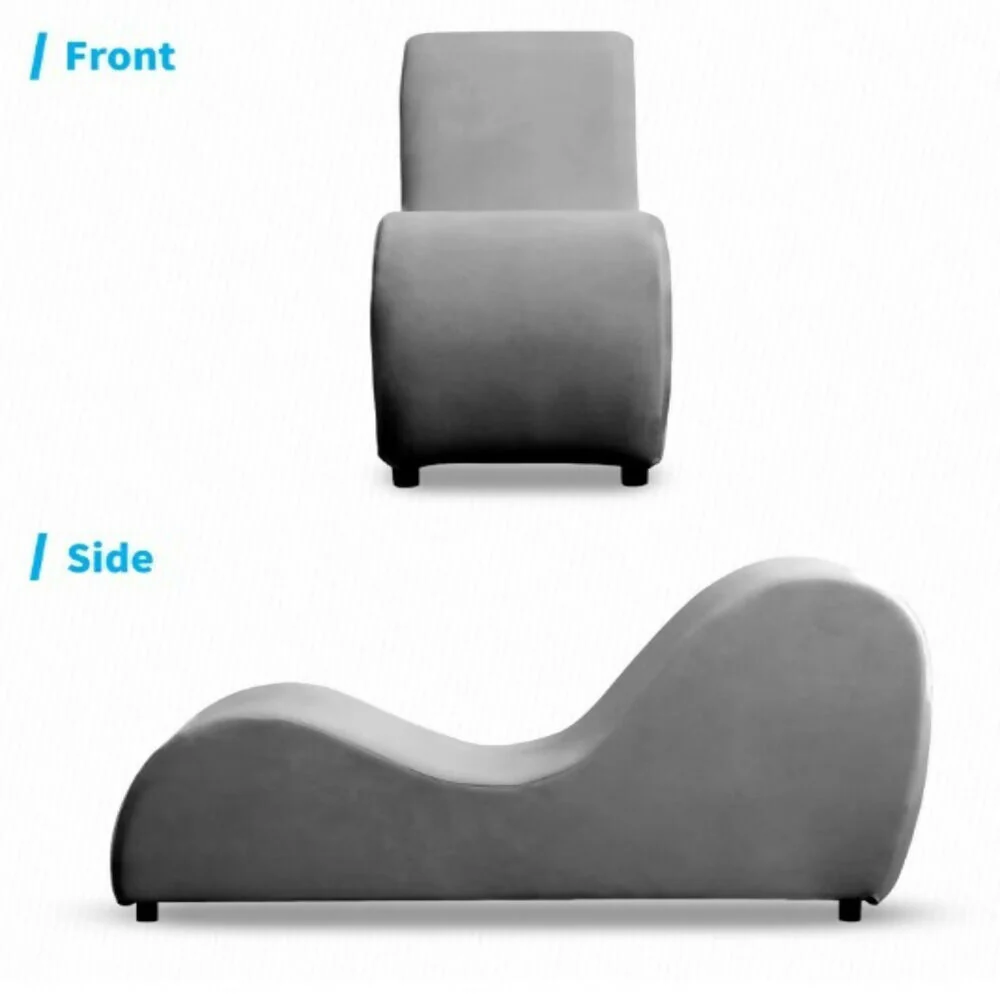 Sillon Tantra 160x45x65 Gris Sintetico - Imagen 2