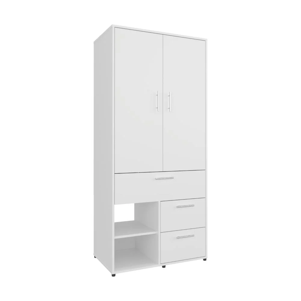 Closet Apina, Blanco, de dos puertas abatibles ZF - Imagen 6