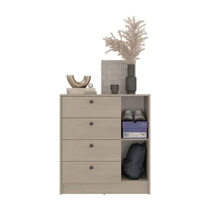 Organizador Havana, Kronos Cotta, con superficie para ubicar objetos decorativos ZF