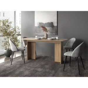 Comedor Bangok, Fresno Europeo, con diseño practico y funcional No incluye Sillas