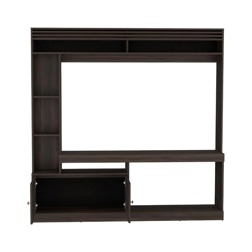 Mesa Para Tv Roy, Nogal Europeo, con Espacio Para Televisor de 50 Pulgadas ZF - Imagen 5