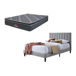 Combo Para Habitación Brisa, Incluye Cama Doble y Colchon 140x190