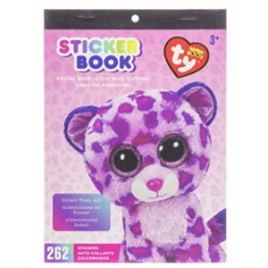 Sticker Book for Kids Safari the Leopard / Libro con 262 Estampas Animalitos Leopardo