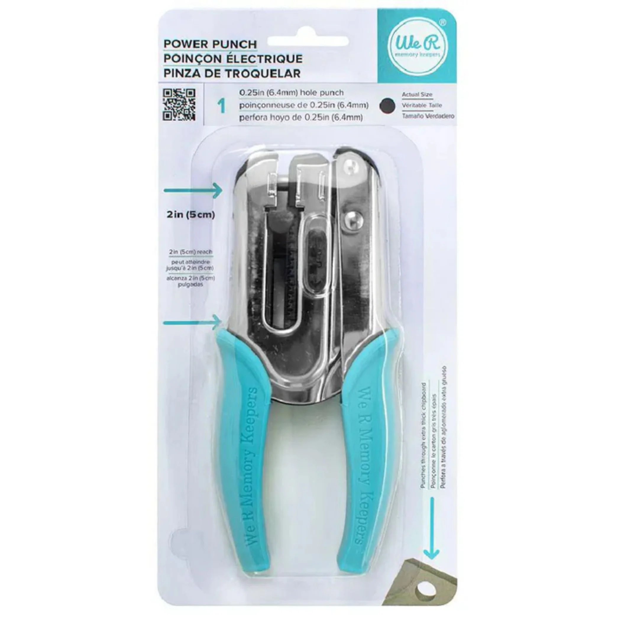 Power Punch Hole 6.4mm / Perforadora de Uso Rudo para hacer Hoyos