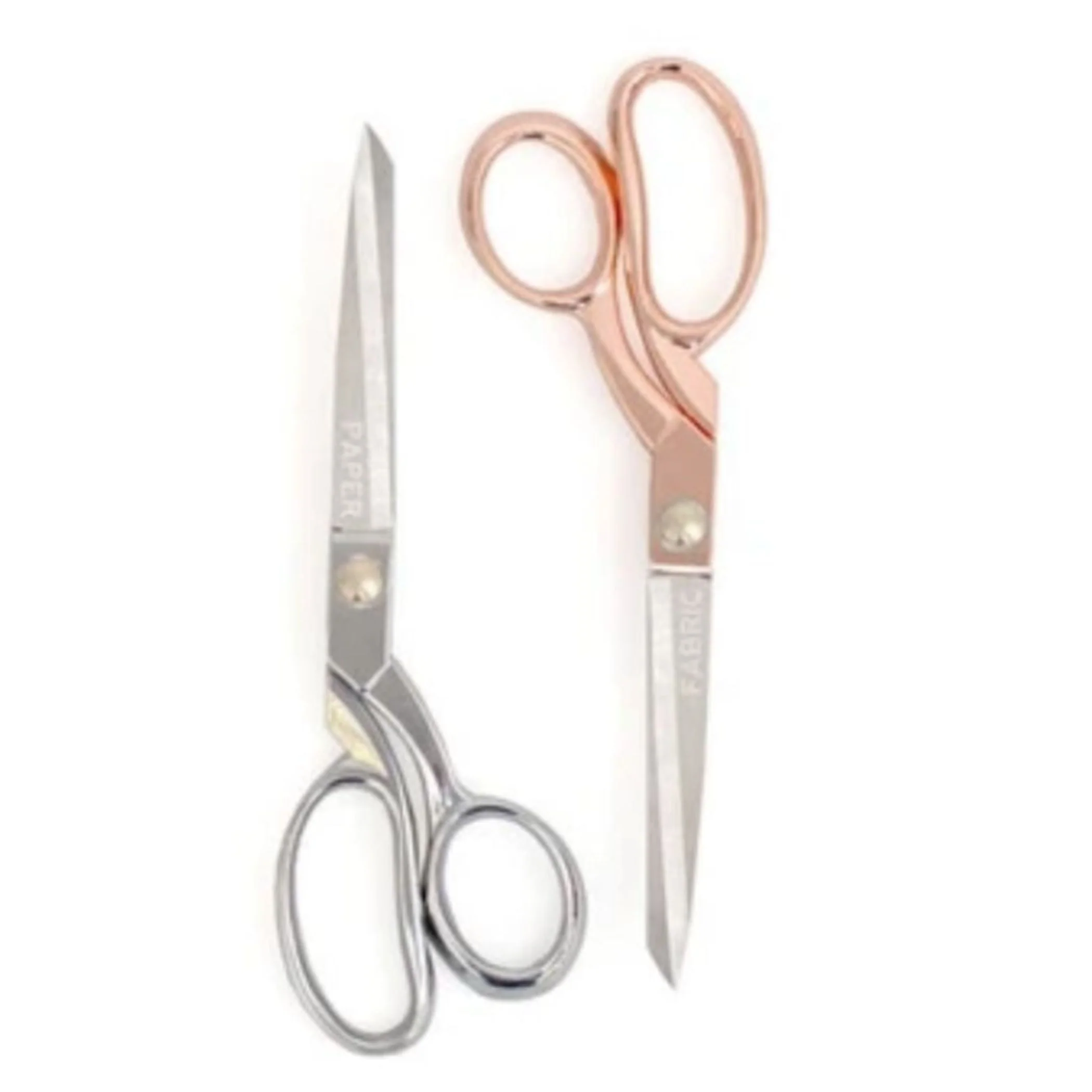 Stitch Happy Collection Scissors / Par de Tijeras Color Oro Rosado y Plata - Imagen 3