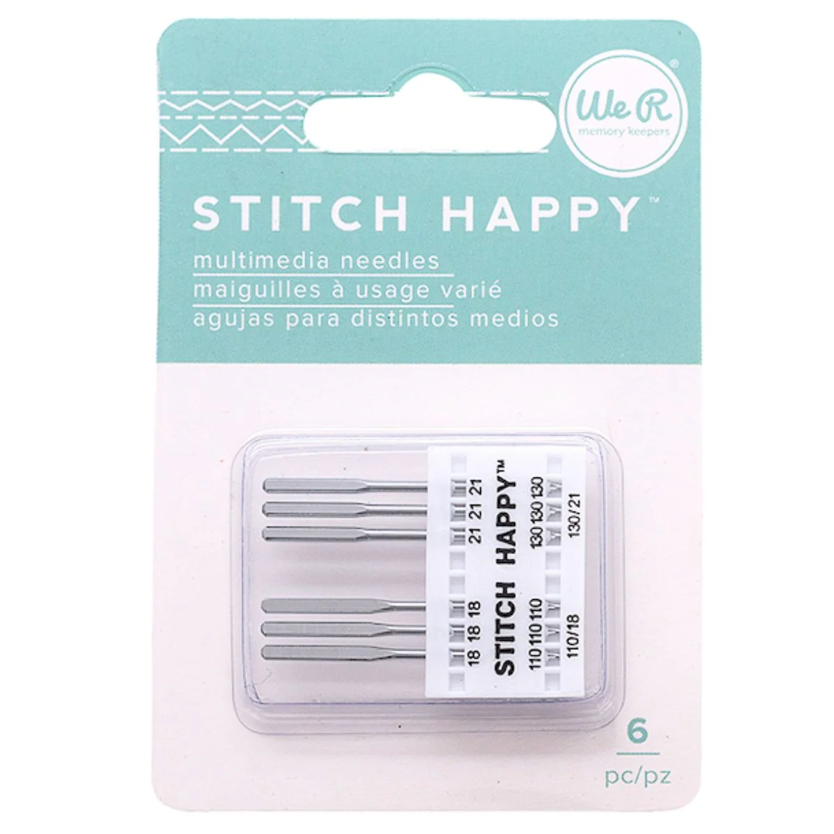 Stitch Happy Needles / Agujas Para Máquina de Coser Stitch Happy