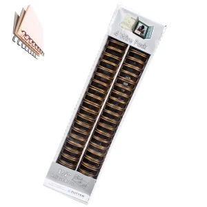 Antique Brass Owire Binding 1.25" / Arillos Metálicos Cobre 1 1/4" - 3.2cm