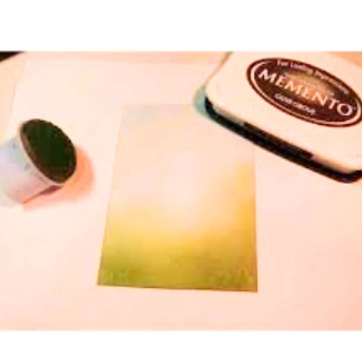 Olive Grove Memento / Cojín de Tinta para Sellos Verde Oliva - Imagen 5