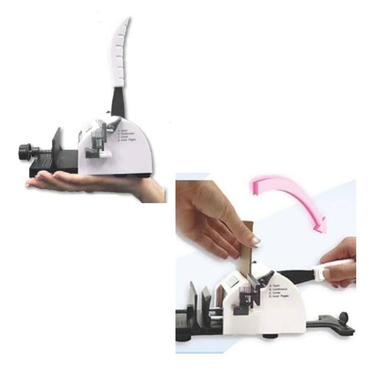 Bind-It-All Machine V2 White / Engargoladora Mini Blanca - Imagen 2