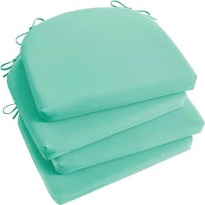 Cojin Para Silla 42x42x5 Turqueza x4und