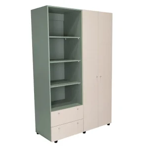 Closet Mokat, Agave y Toquilla, con dos puertas abatibles