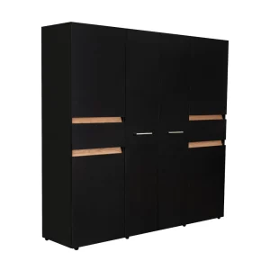 Closet Grande Imperial 200x200 Wengue y Fresno Europeo