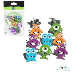 Monster Brads / Sujetadores Mounstritos