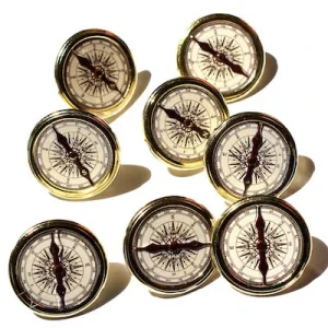 Compass Brads / Sujetadores Brújulas