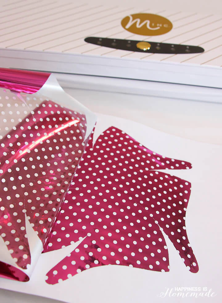 Minc Hot Pink Reactive Foil / Rollo de Papel Metalizado Rosa Intenso - Imagen 5