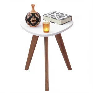 Mesa Auxiliar Nórdica Triangular Mediana