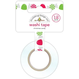 Washi Tape Christmas Candy / Cinta Adhesiva Caramelo Navideño