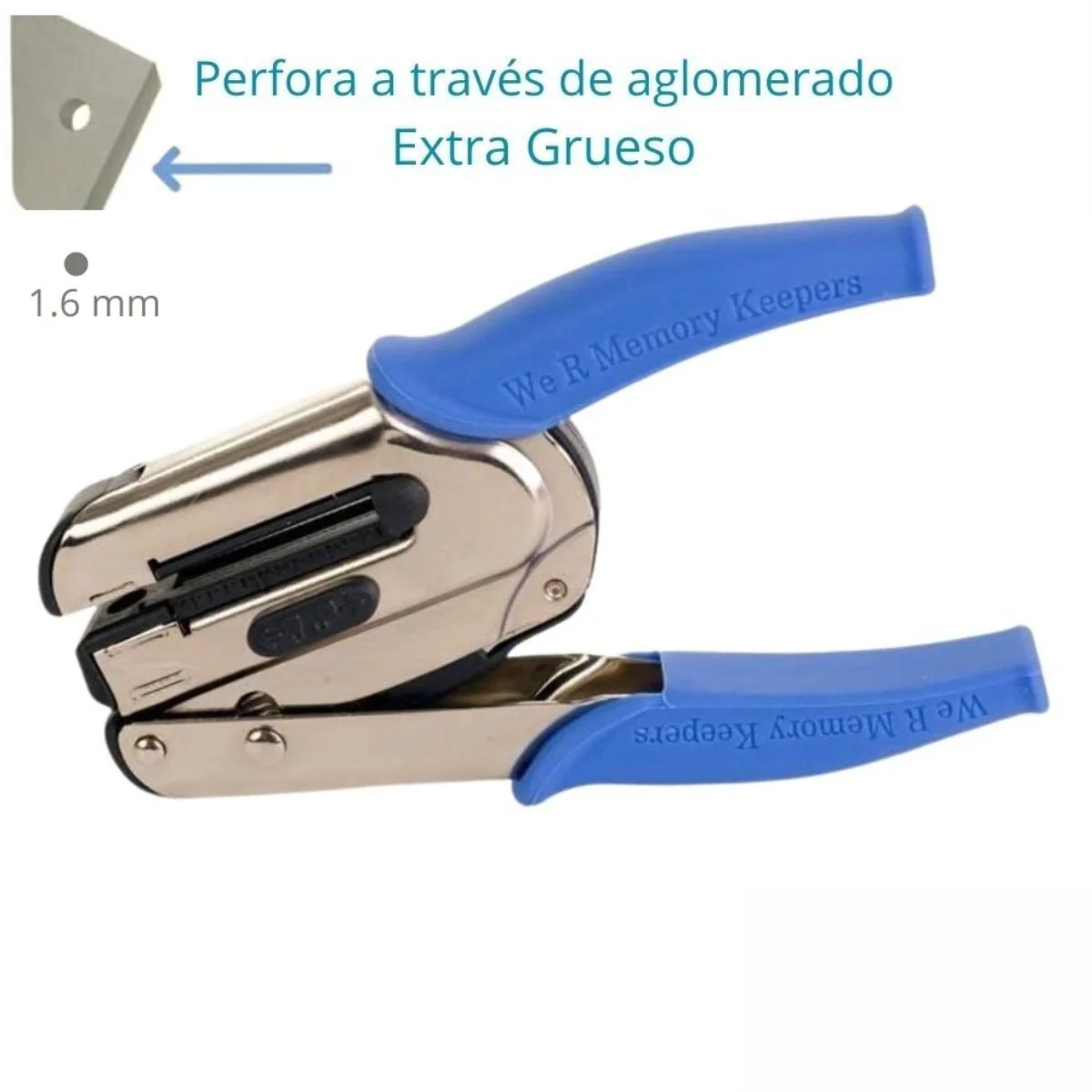 Crop-A-Dile Power Punch 1.6 mm / Perforadora de Uso Rudo para Agujerar