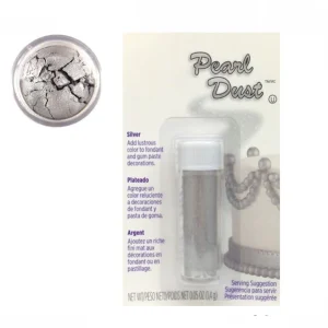 Silver Edible Accents / Polvo Plateado Comestible Edible Accents