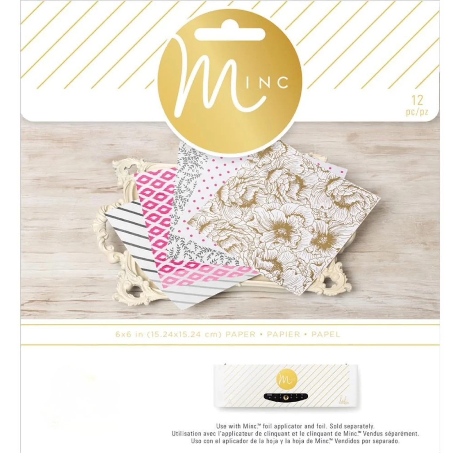 Minc Paper Pad / Papel para Metalizar con la Máquina Minc