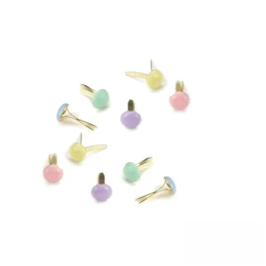 Pastel Mini Round Fasteners