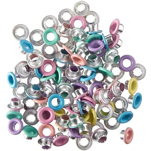 84 Quicklets Spring 2 Eyelets / Ojillos Colores de Primavera