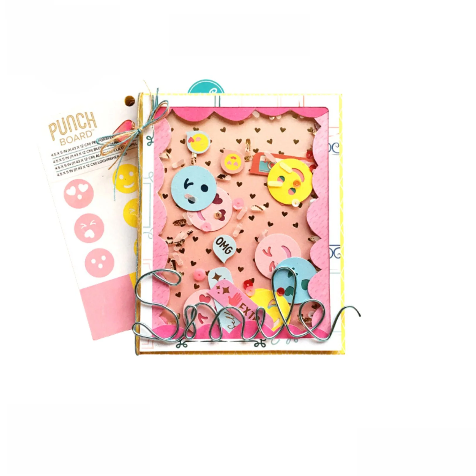 Emoji Punch Board / Tabla Para Hacer Caritas - Imagen 9